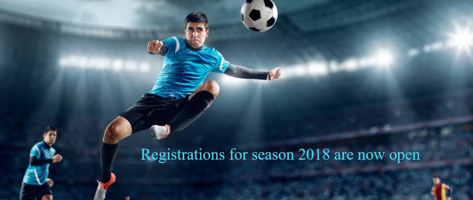 Registrations for Season 2018 are now open