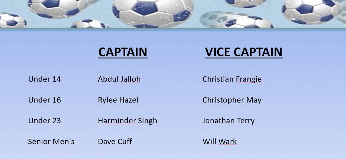 National Titles Captains & Vice Captains 2018 National Titles Captains & Vice Captains 2018