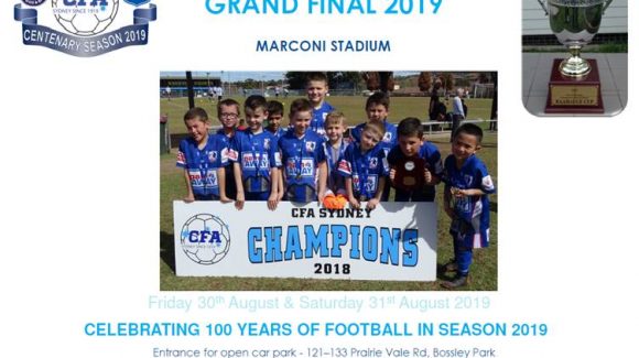 Grand Final Day Program 2019 Grand Final Day Program 2019
