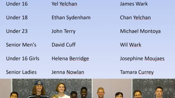 National Titles Captains 2019 National Titles Captains 2019