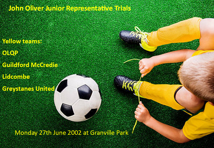 John Oliver Junior Representative Trials – Yellow teams 2022