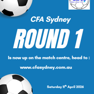 Draw for round one season 2026 Draw for round one season 2026