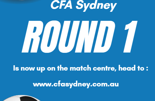 Draw for round one season 2026 Draw for round one season 2026
