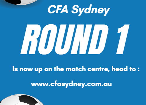Draw for round one season 2026