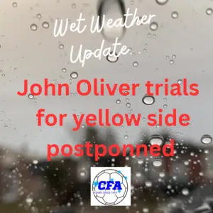 John oliver yellow team trials postponned John oliver yellow team trials postponned