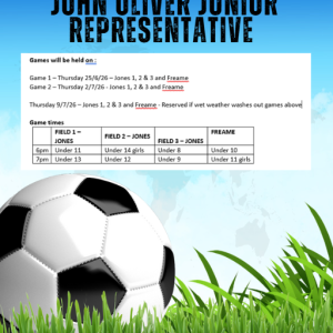 john oliver junior representative games john oliver junior representative games